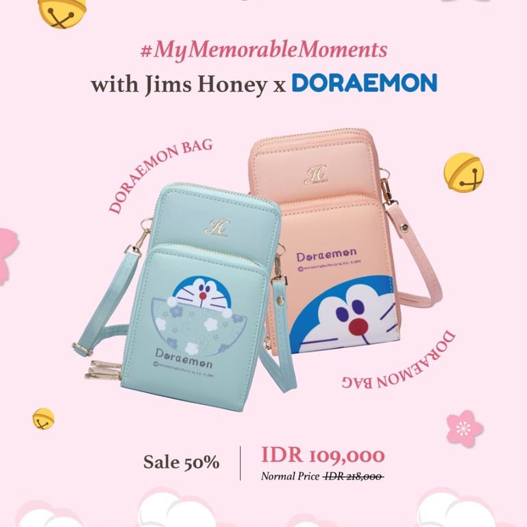 Doraemon Mini Bag Jims Honey