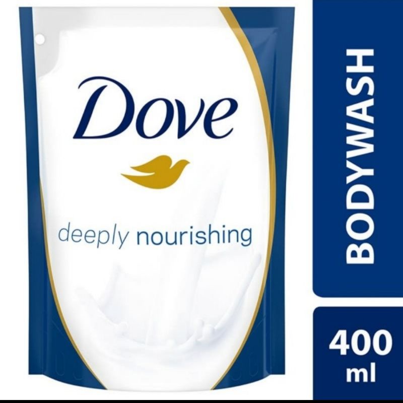 Dove Body Wash Refill 400 ml / Sabun Mandi Dove 400 ml Dan 850 Ml