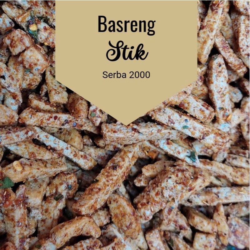 

basreng stik, pedas daun jeruk, serba 2000