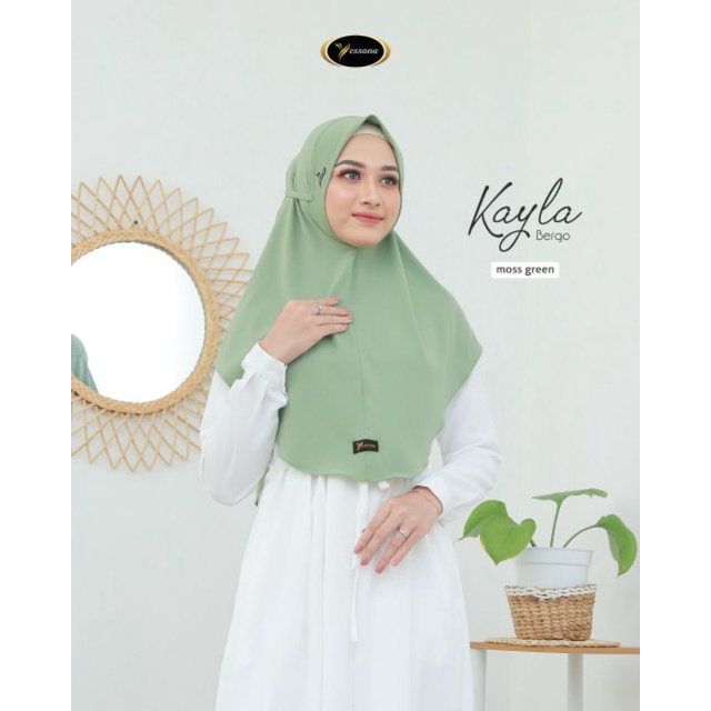 Bergo Kayla by Yessana || Bergo || Hijab || Soft Ped