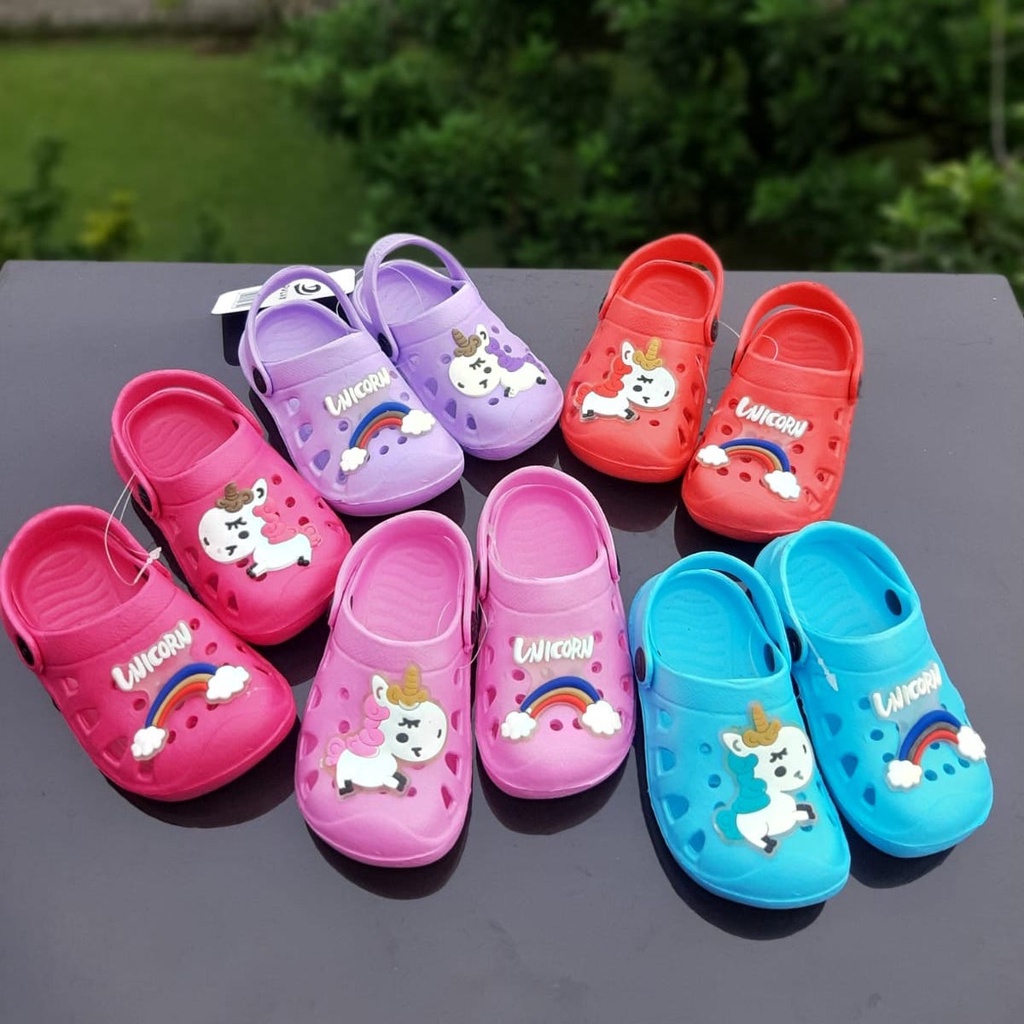 Sandal Anak Perempuan / Sandal Baim Anak Balita / Sandal Jelly Anak Umur 1 2 3 4 tahun / BM01