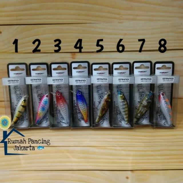 Lure Umpan Tomigo Izanagi With Tungsten Minnow