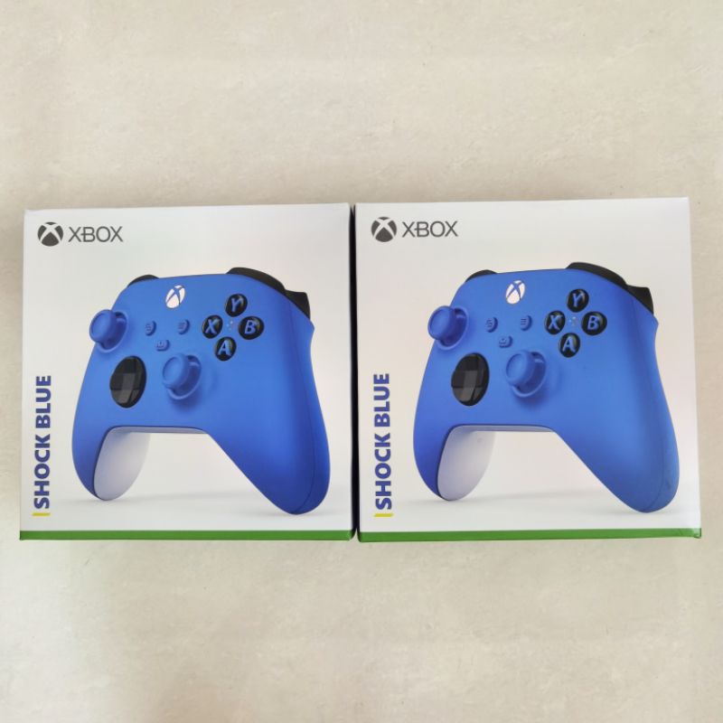 XBox Series X / S Wireless Controller Stick Stik One Putih Robot White Carbon Black Hitam Shock Blue Electric Volt Pulse Red