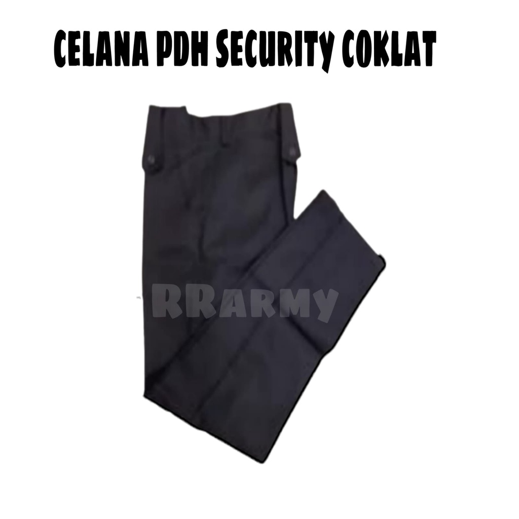 Celana PDH/PDL Security Celana PDH/PDL Satpam Coklat Terbaru 2021/celana satpam terbaru coklat/celan