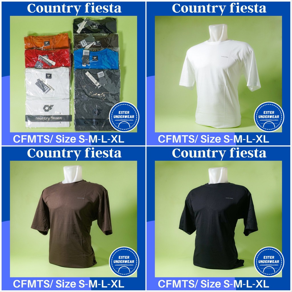 KAOS OBLONG PRIA COUNTRY FIESTA CFMTS ISI-1 PCS