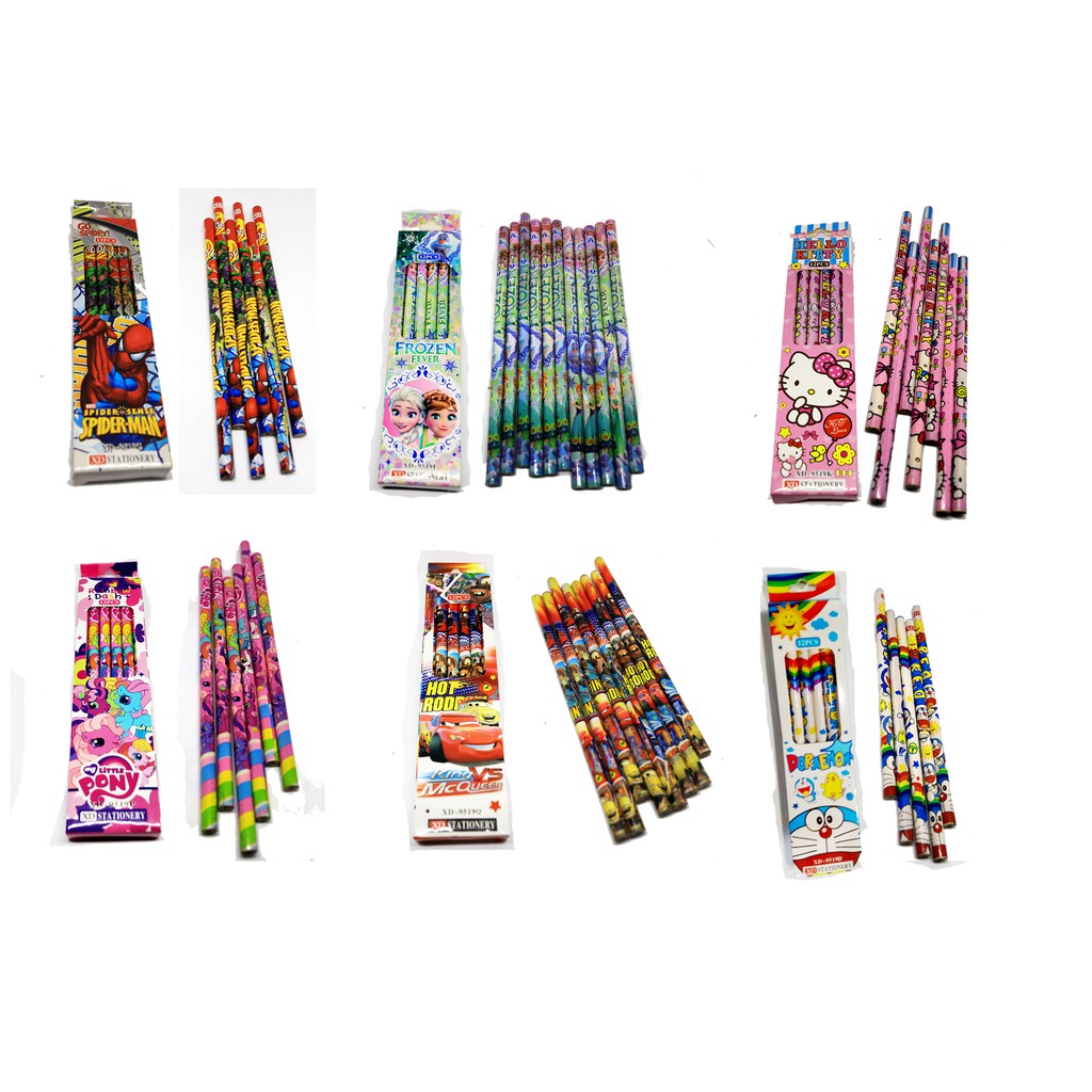 

Pensil karakter (per gross)