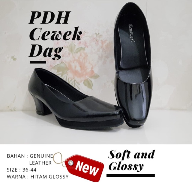 SEPATU PDH WANITA DAG MERK DENAWARI