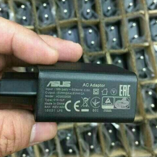 Batok Adaptor Asus Kepala Charger Asus 2A 9V Fast Charging Original