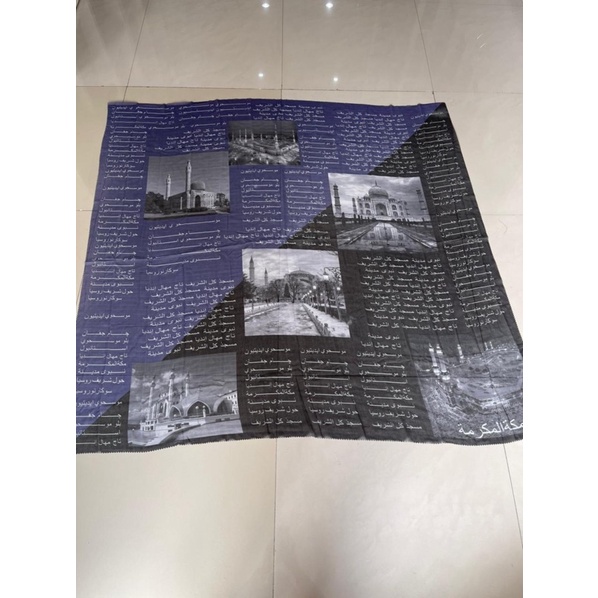 [BEST SELLER] JILBAB VOAL KORAN/SEGIEMPAT NEWS PAPER MOTIF ARAB JUMBO