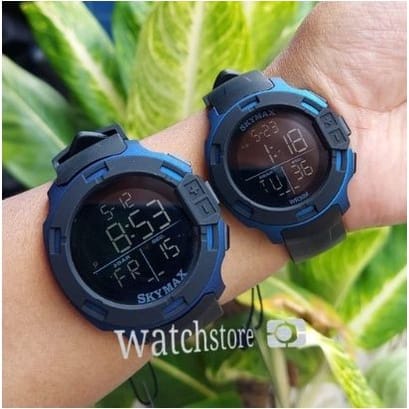 BISA COD - Jam tangan COUPLE / PASANGAN ORIGINAL SKYMAX 1817G Tahan air