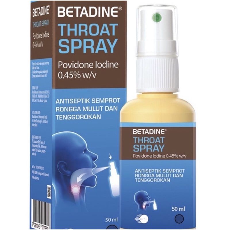 BETADINE THROAT SPRAY