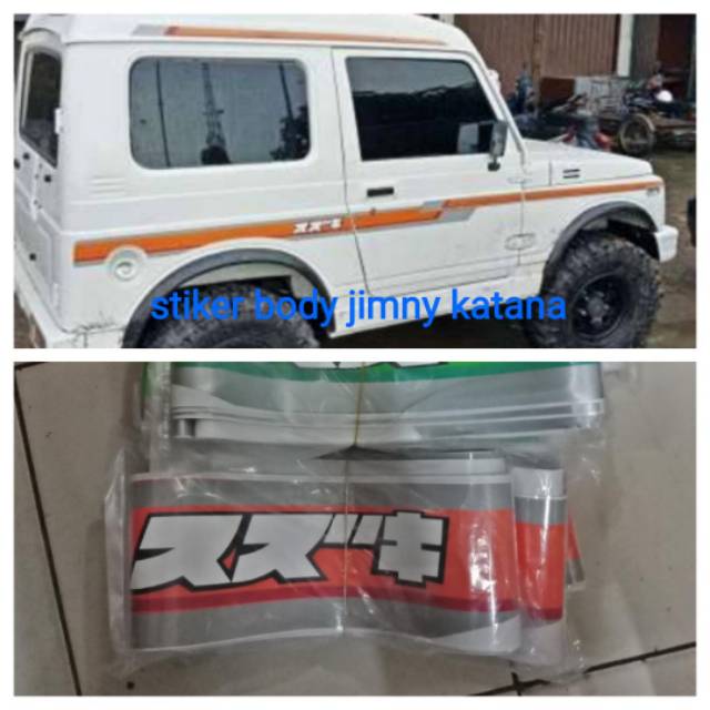 Stiker Body Mobil Suzuki Jimny Katana Shopee Indonesia