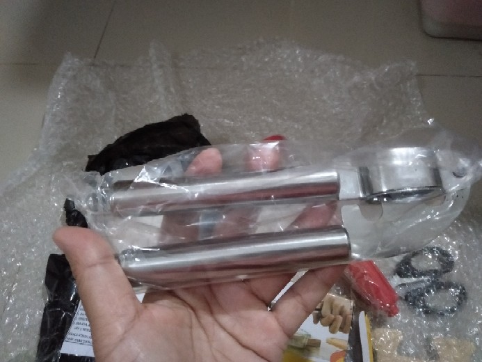 Pemeras Perasan Jeruk Lemon Nipis Stainless Steel Alat Dapur Kitchen Peras Manual Infused Water New