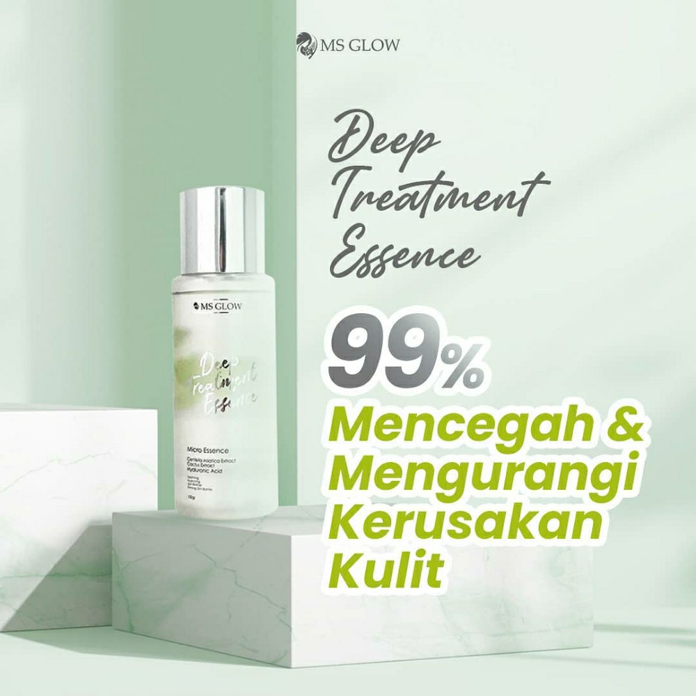 MS Glow Deep Treatment Essence GIRLSNEED77 Essence yang Melembabkan Kulit Wajah