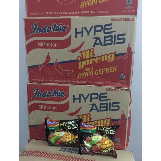 

Terlaris# Indomie Goreng Geprek Hype Habis 1 Dus