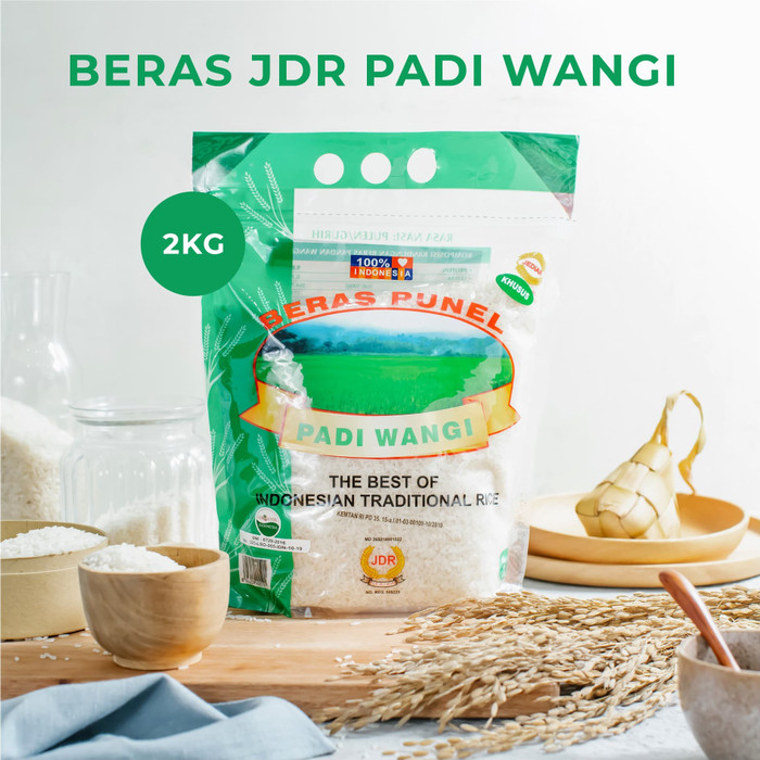 

Beras jdr pandan wangi 2kg