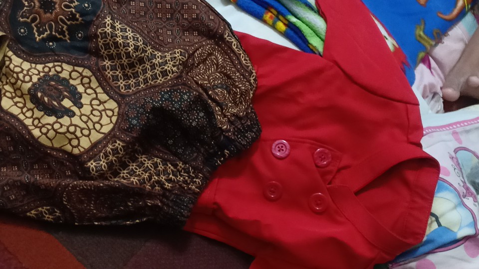 Ready Stock Beskap Anak Bawahan Celana Rok Batik Banyak Warna