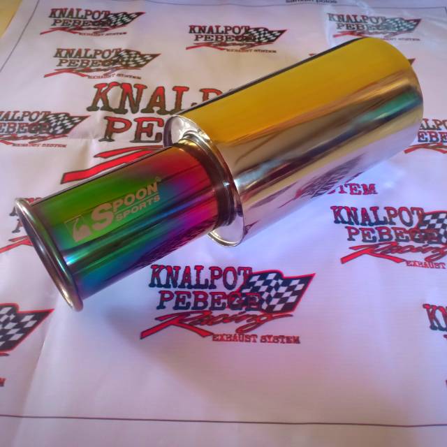 Knalpot mobil spoon sport