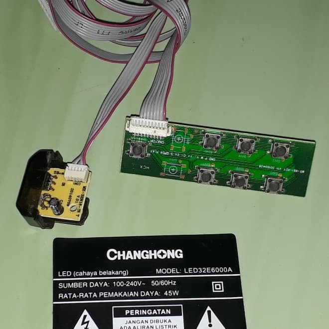 Remote Sensor IR Tombol Changhong LED32E6000A 32E6000A