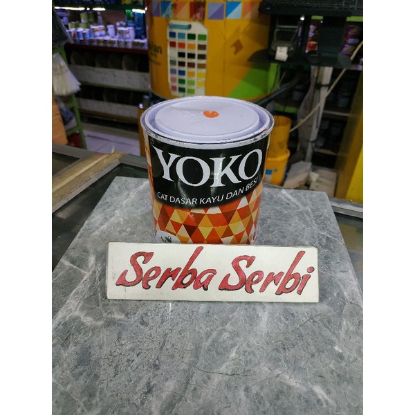 (0.7KG YOKO MENI) Cat dasar kayu besi Loodmenie Avian