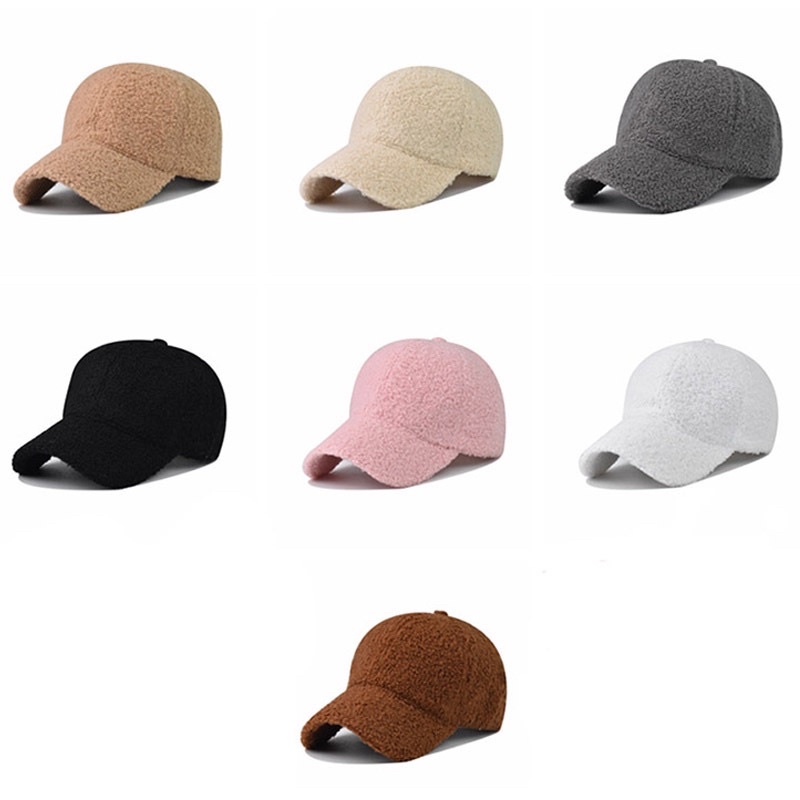 Topi Baseball Cap import Pria Wanita Topi Bisbol Model Bulu WOL