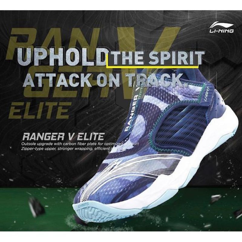 SEPATU BADMINTON LINING RANGER V LITE NEW