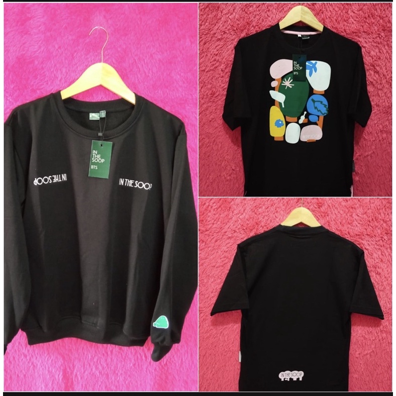READY STOCK SWEATERSHIRT JUNGKOOK & T-SHIRT ITS 2 JHOPE SUGA