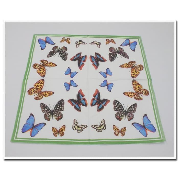 Decoupage Napkin - Tissue Decoupage 2Ply AN-Seven Butterflies