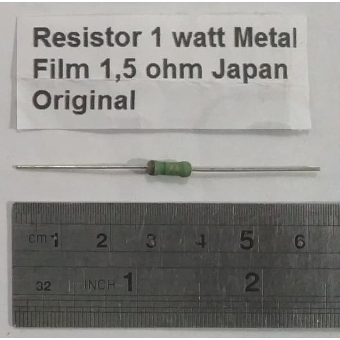 Resistor 1W Metal Film 1.5 ohm japan Original Er~374