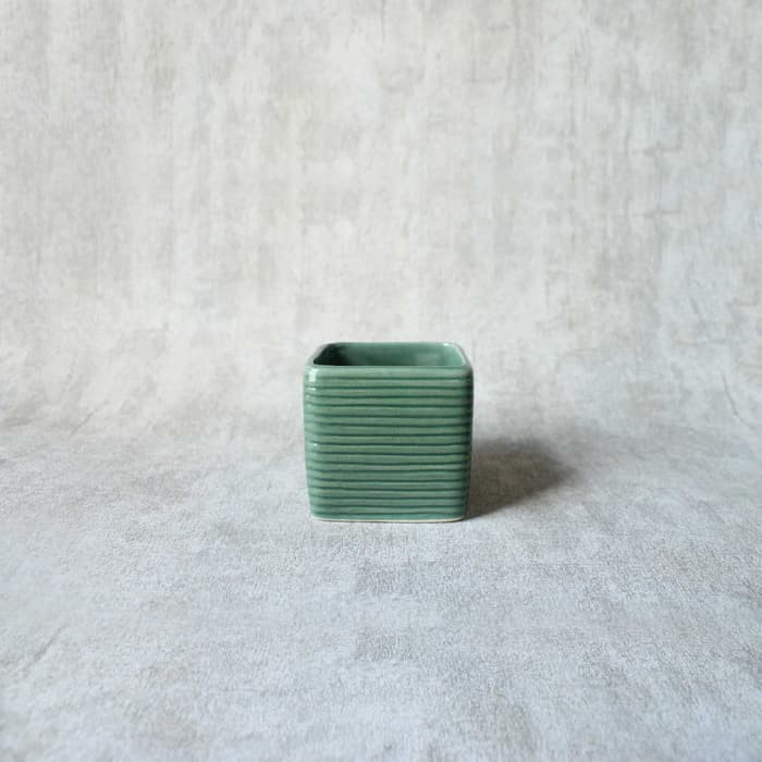 

Green Sugar Sachet Container Sugar Pack Holder tempat Gula Ceramic
