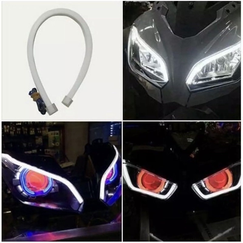 PROMO Lampu LED Alis Flexible Alis Motor 30cm LED Warerproof anti panas anti air berkualitas