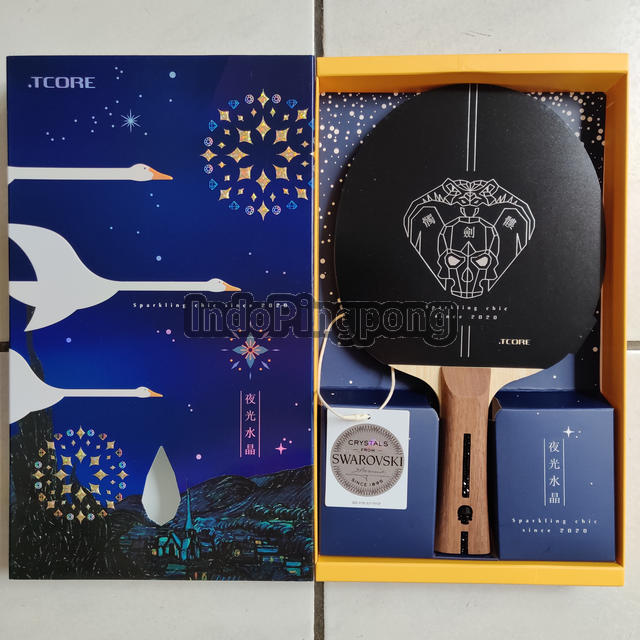 TCore Stardust Skull Black TMount - OFF Carbon Blade Kayu