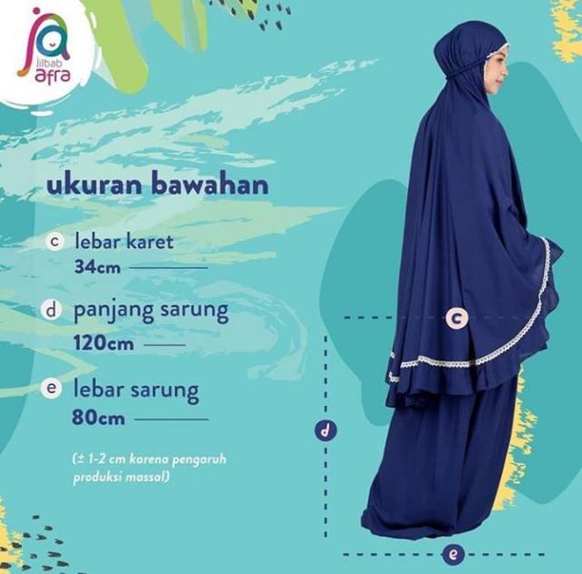 Mukena MAHIRA - Jilbab Afra - Mukena Afra