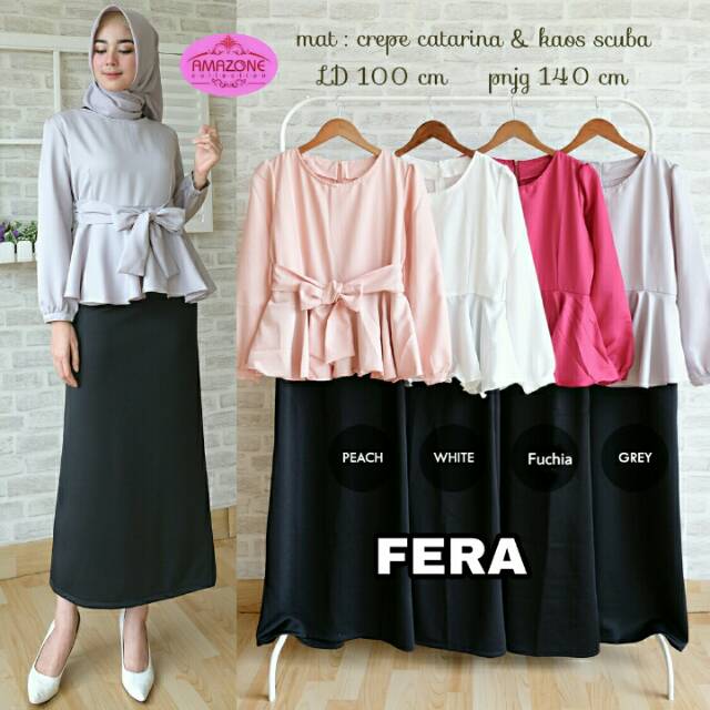 Supplier Busana Wanita Termurah & Best Seller Fera