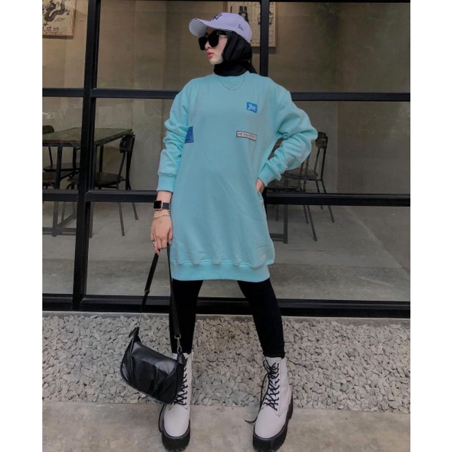 SWEATER ORIGINAL NOMI TRADEMARK BLUE