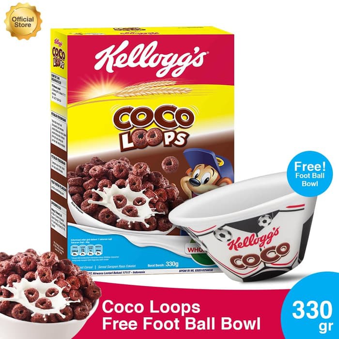 Coco Loops 330g FREE Foot Ball Bowl [P]