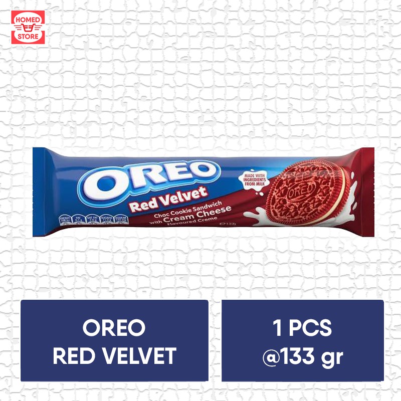 

Oreo Biskuit Krim Red Velvet 133 gr