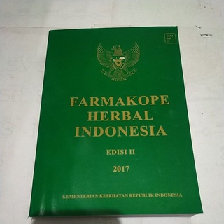 Farmakope Herbal Indonesia edisi ke 2 tahun 2017