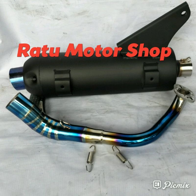 Knalpot Racing Mio Sporty Mio Lama - Knalpot Tsukigi Mio Pelangi