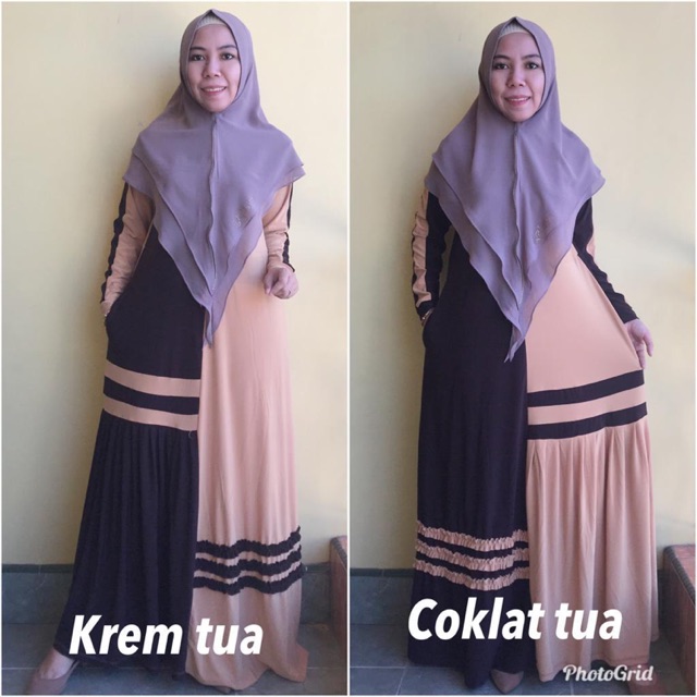 R filly - Gamis Anthy Sporty Jersey Premium