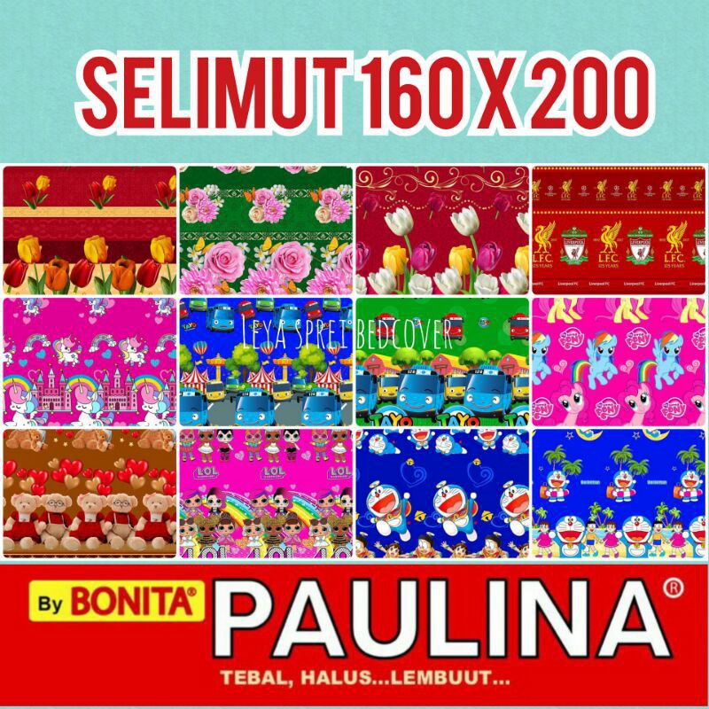 Selimut Bonita Paulina