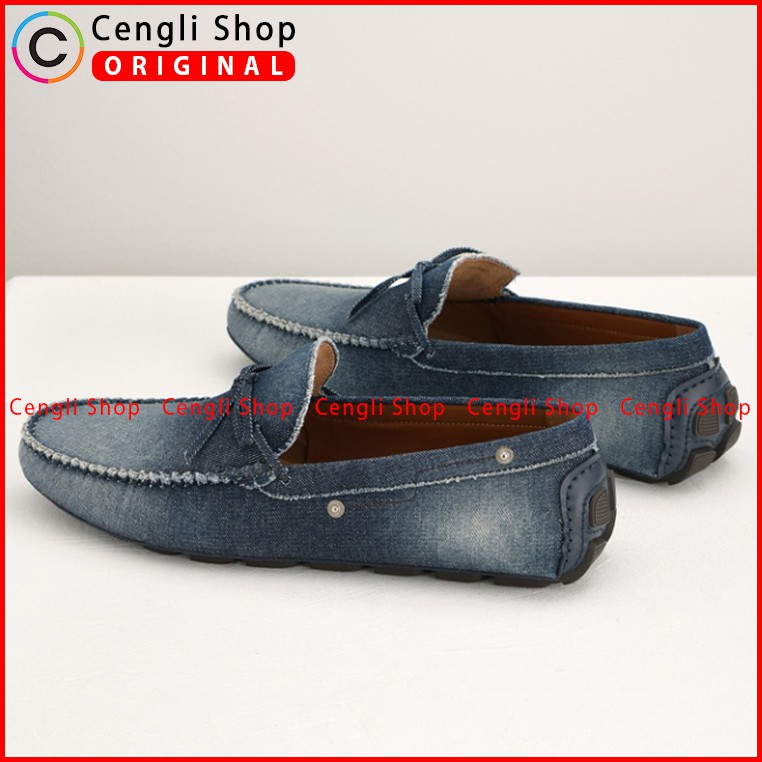 SEPATU PEDRO LOAFERS PRIA ORIGINAL TERBARU LOAFER PANSUS CASUAL FORMAL NAVY BLUE BIRU PEDPM165980220