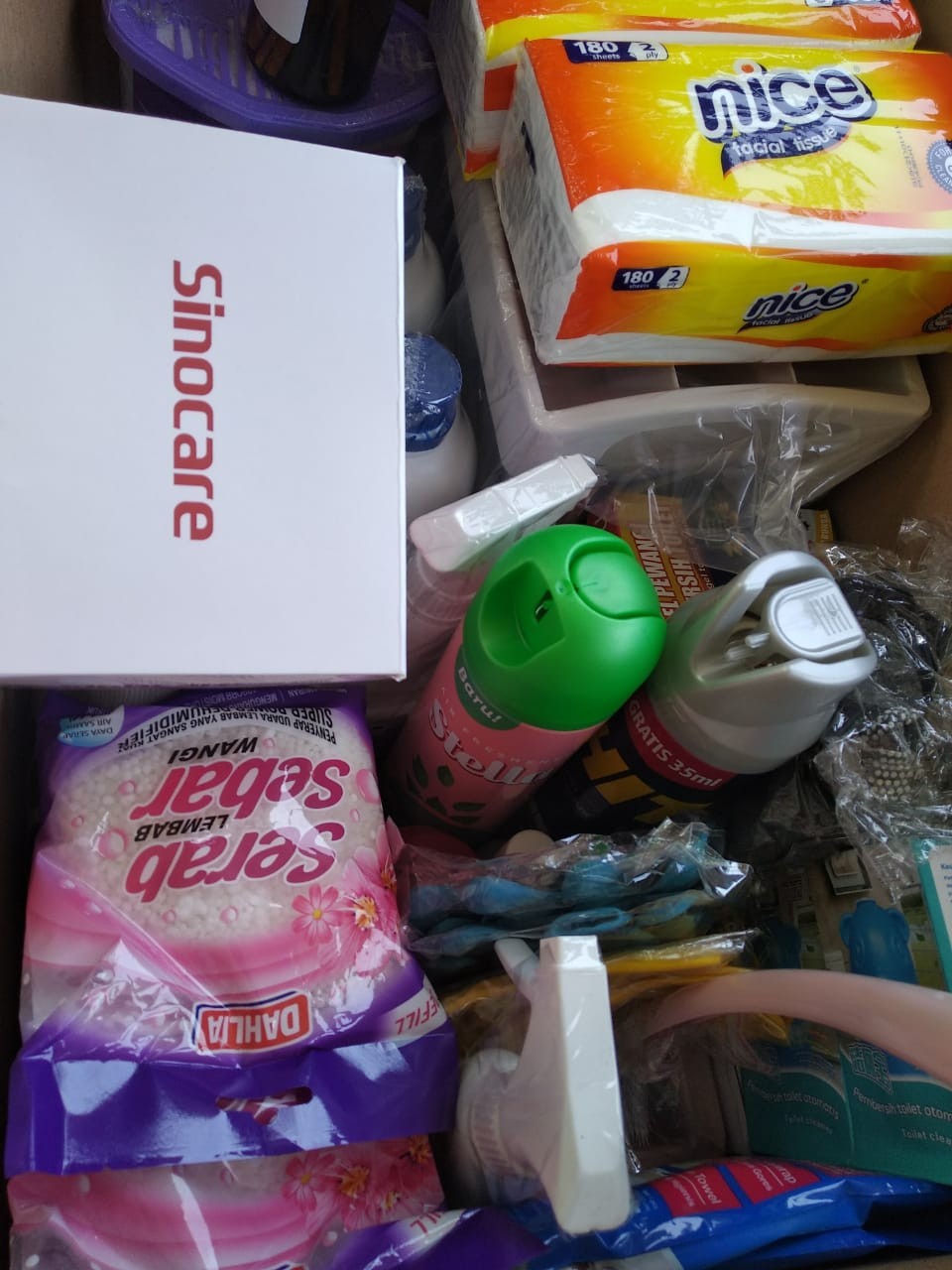 Sedotan Plastik Bening Bengkok Isi @50 Pcs Panjang 24cm Bahan Murni 100%