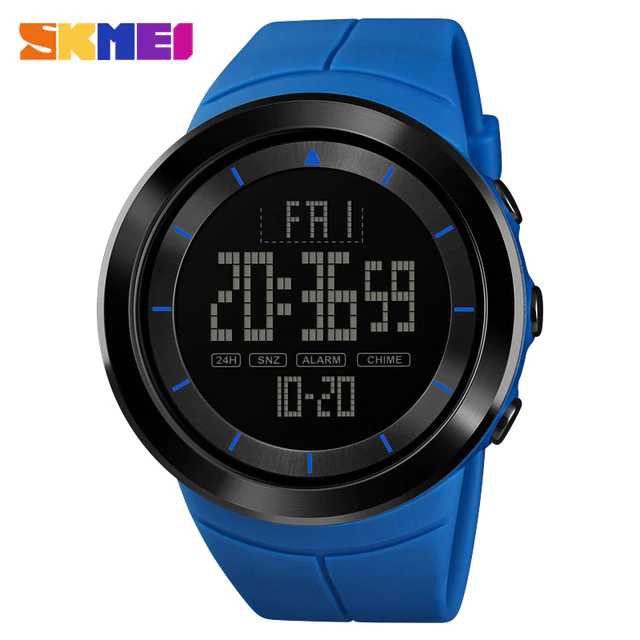 Jam Tangan Pria / SKMEI 1402 Men LED Digital / Jam Tangan Digital SKMEI LED Original / SKMEI