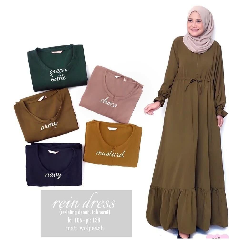 ( S M L XL XXL XXXL 5L ) REIN DRESS | CUCI GUDANG R PROJECT BAJU JUMBO BEST SELLER