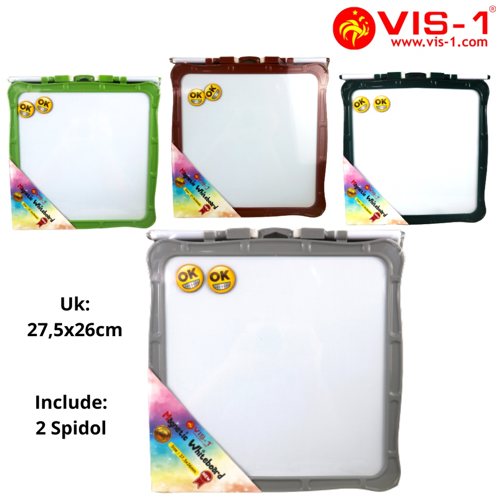 

Papan Tulis Anak Drawing Board Magnetic J-III VIS-1/ Papan Tulis Magnet 27,5 x 26cm