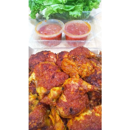 

Ayam panggang bumbu rujak