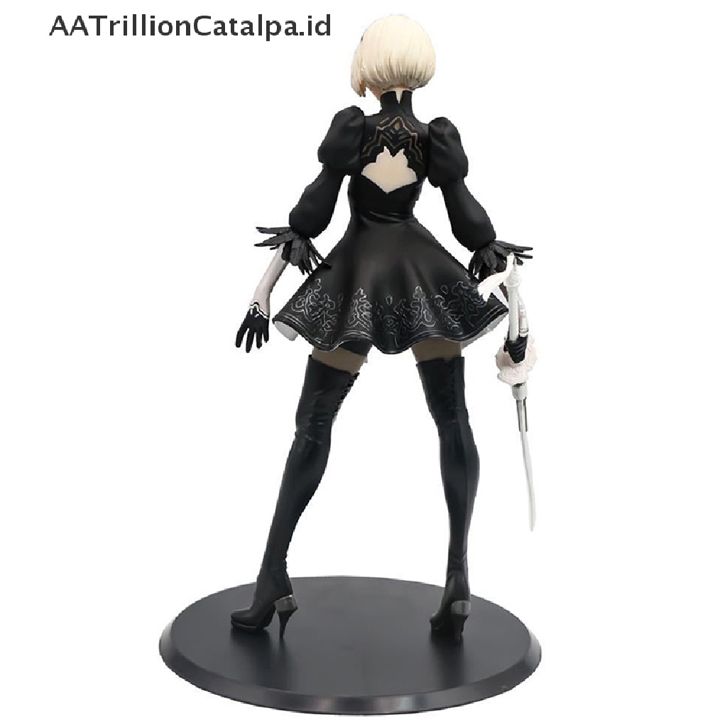 Action Figure Anime Nier: Automata 2b YoRHa No 2 Tipe B Female Phicen Bahan PVC