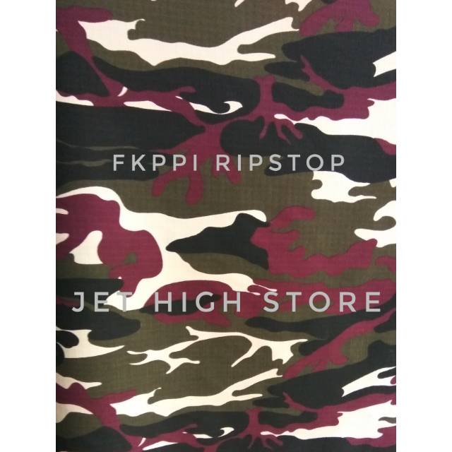 Bahan Kain Loreng FKPPI