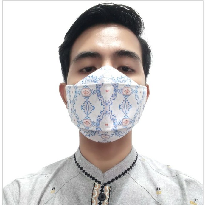 Masker Kain 3D EVO Islamic Edition 3PLY